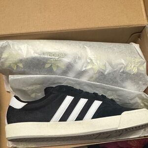 Adidas Classic Black and White Trainers